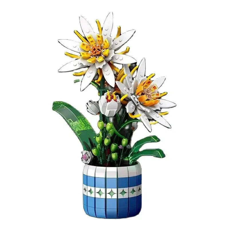 Flower Bonsai Building Blocks Epiphyllum Plant