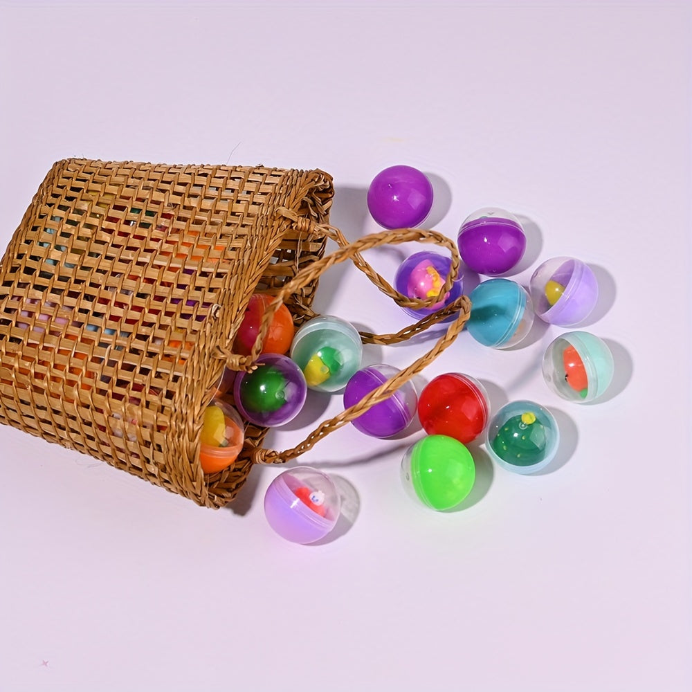 50pcs Mini Dolls in Clear Capsules for Gumball Machines